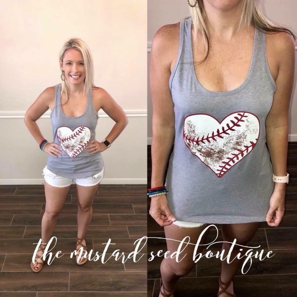 Baseball Heart Tank